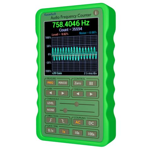 rf frequency reader|audio frequency counter online.